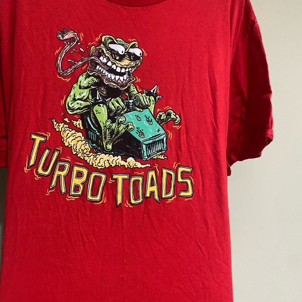 Loot Crate Red Turbo Toads Short Sleeve Tee